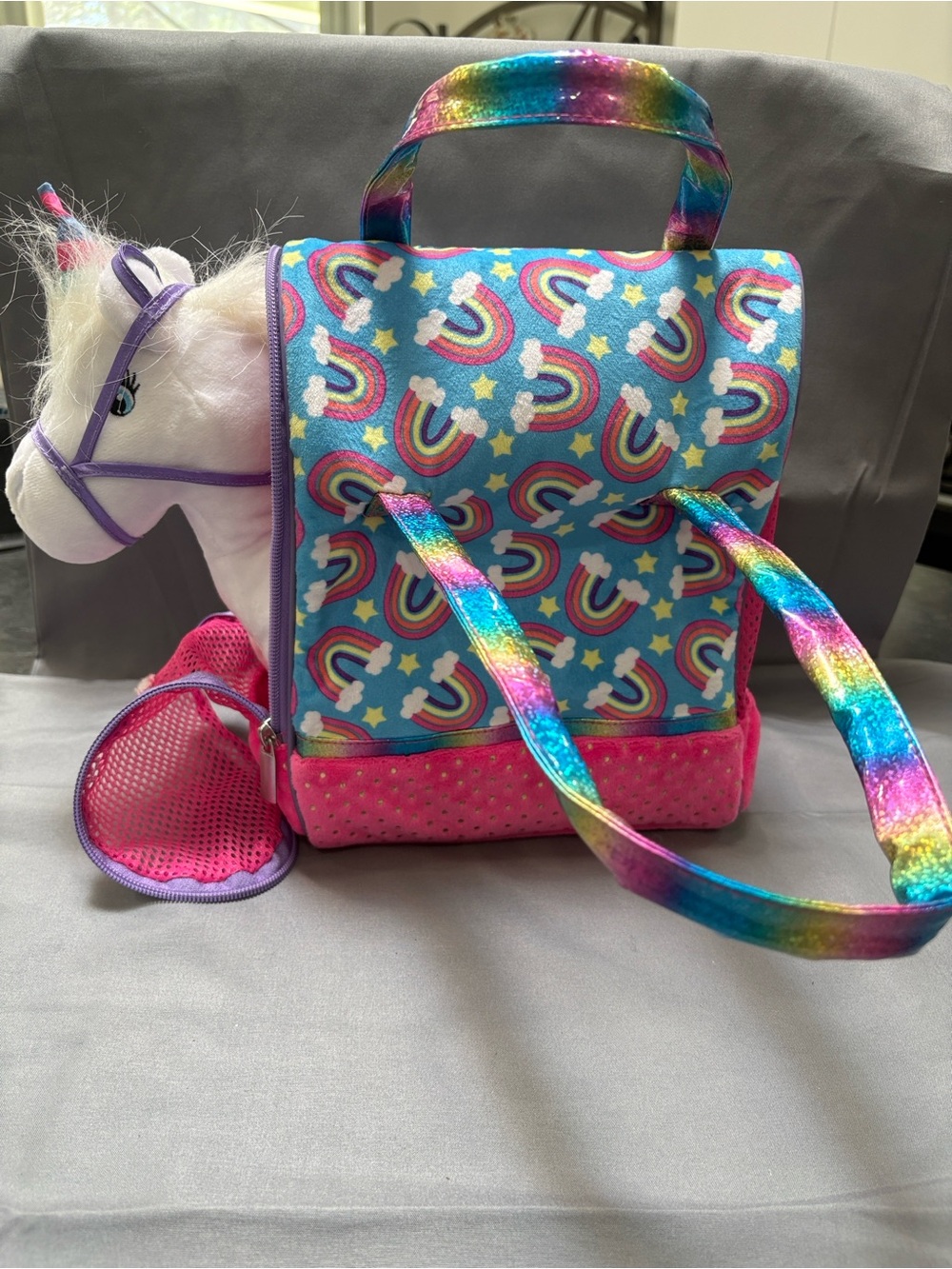 My Sweet Love “Pet-in-a-Bag” Unicorn & Carrier Set